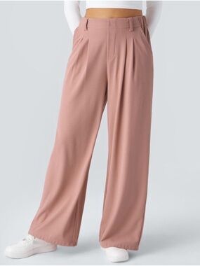 Halara Flex™ High Waisted Pocket Wide Leg Waffle Work Pant